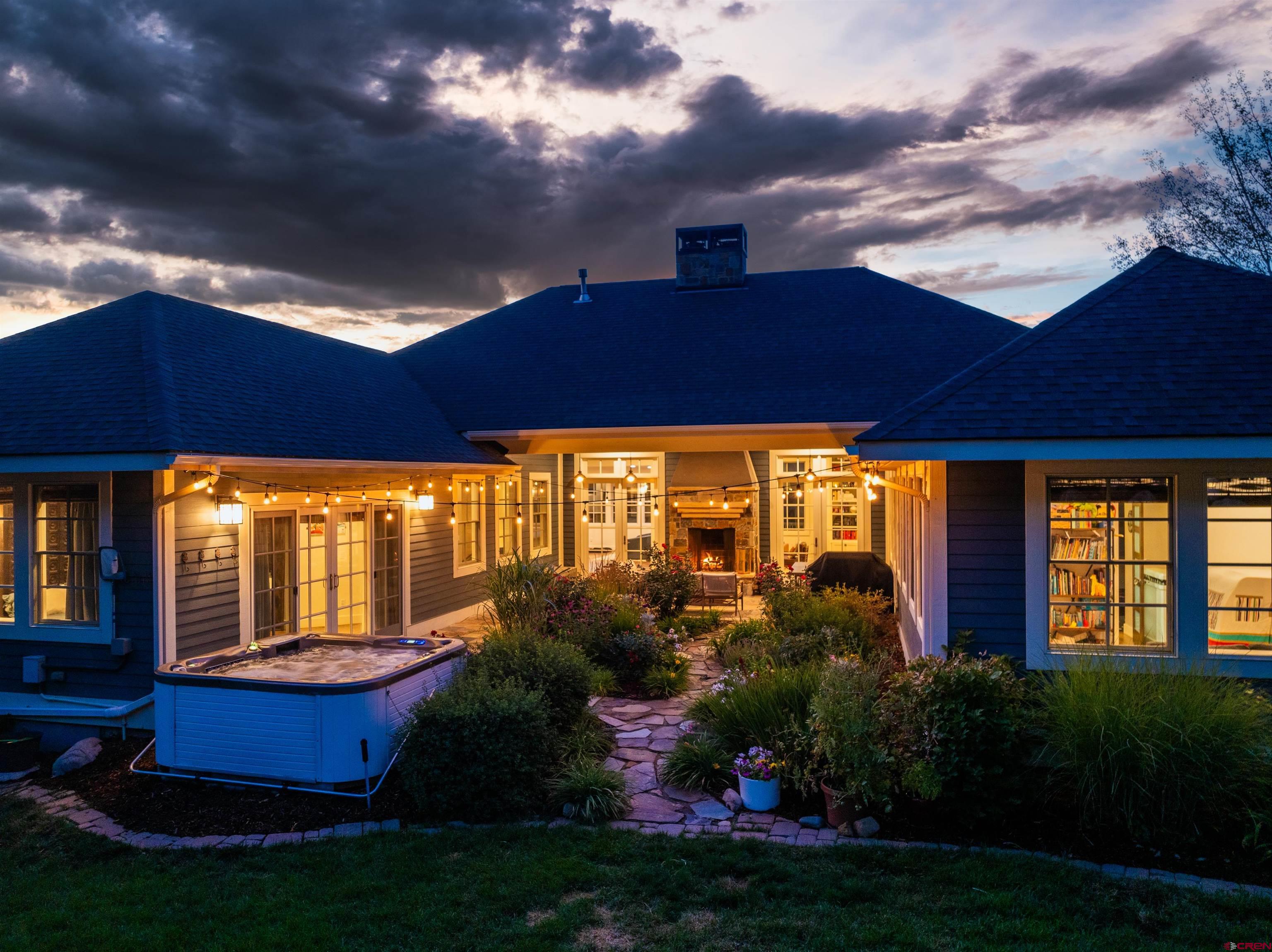 22 Kennebec Drive Durango, CO 81301 - Photo 3 of 34 a front view of house with yard and outdoor seating