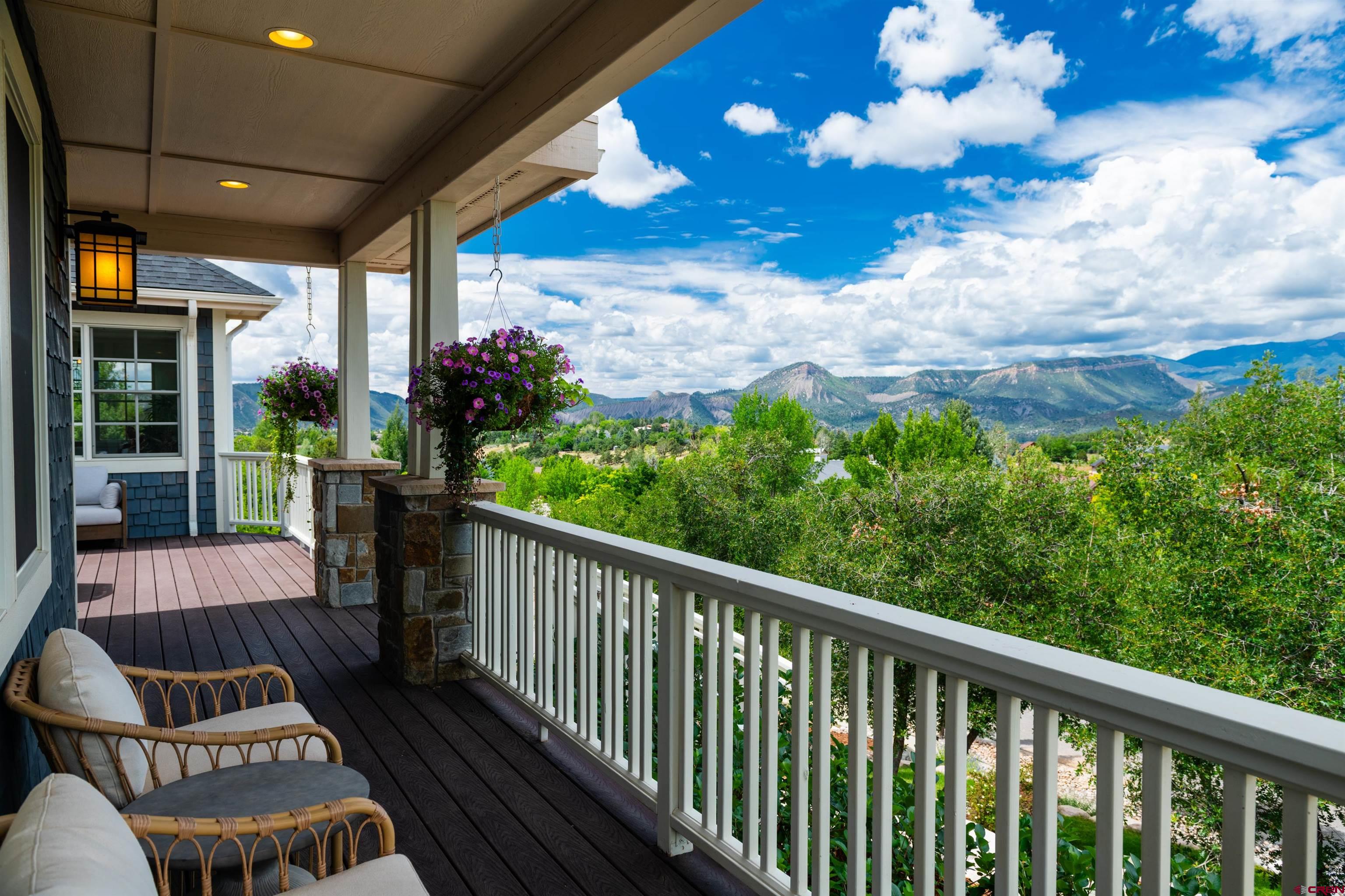 22 Kennebec Drive Durango, CO 81301 - Photo 4 of 34 a view of a balcony with furniture