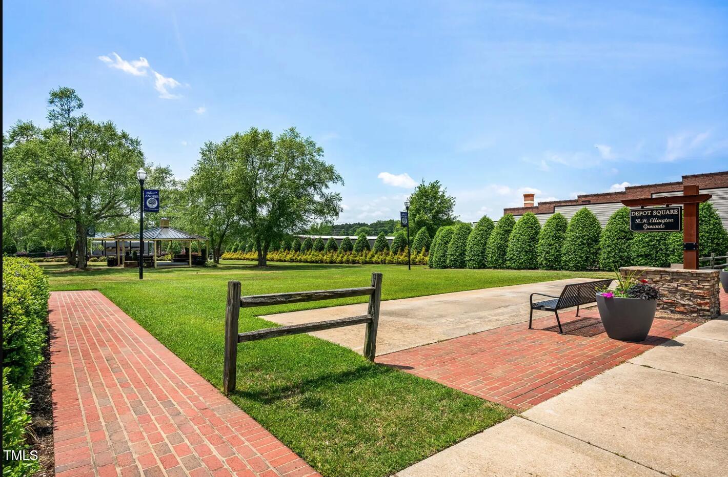 248 Alice Trace Place Angier, NC 27501 - Photo 14 of 32 a view of a park with large trees