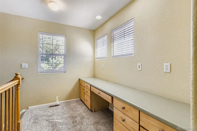 a room with storage and utility