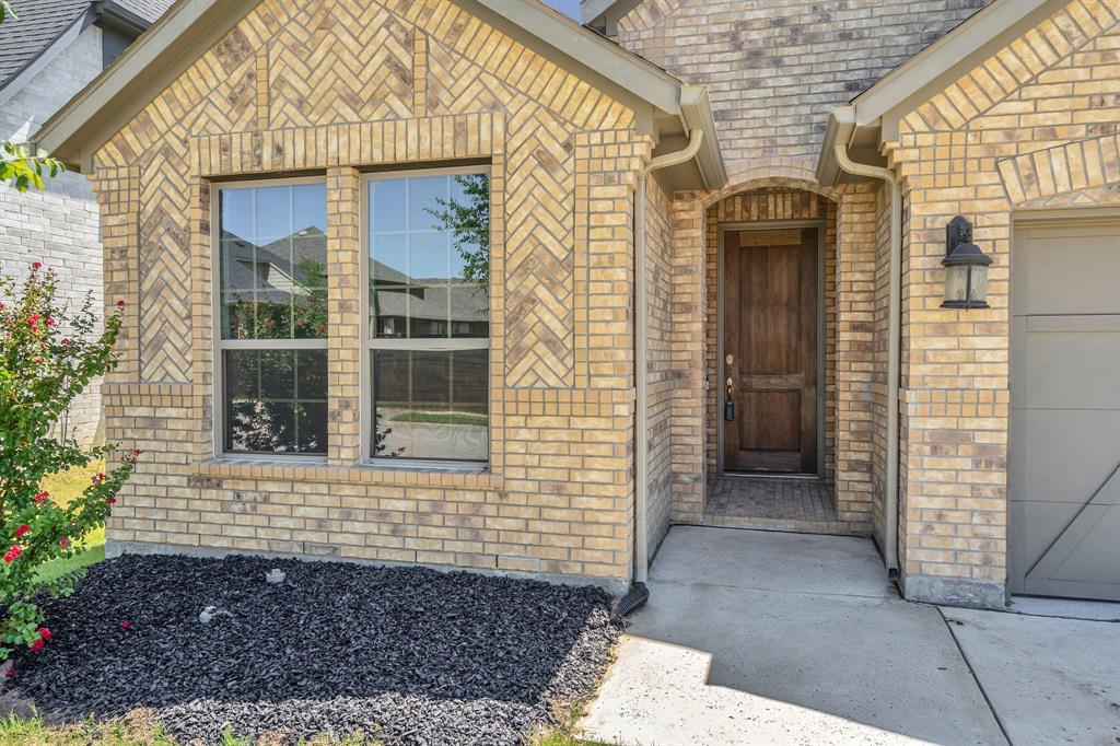 2805 Buckthorn Road Northlake, TX 76226 - Photo 3 of 27 Doorway to property with brick siding