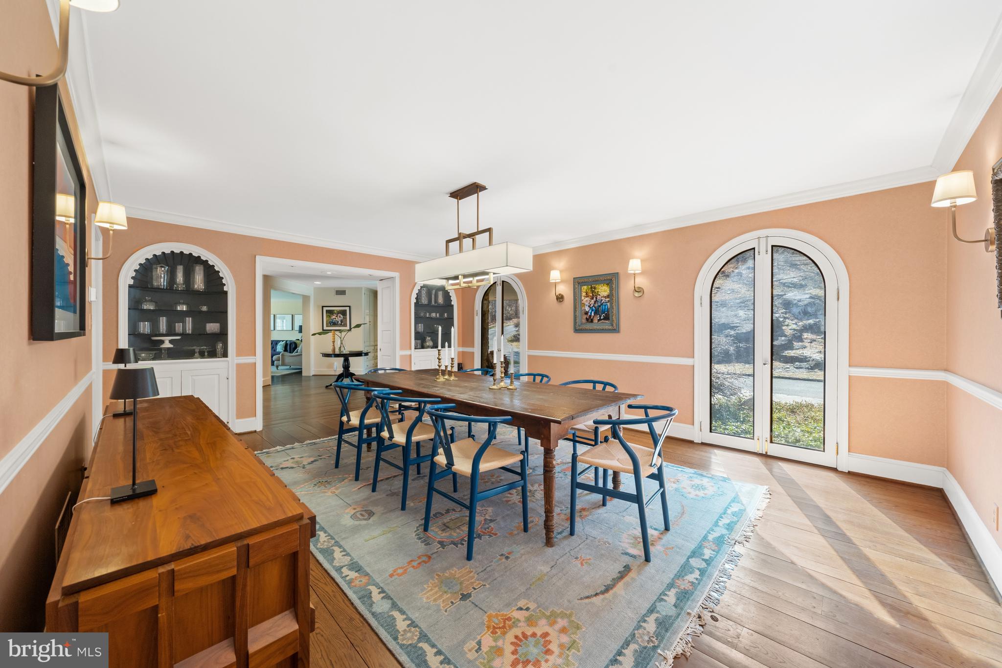 3930 Thompsons Bridge Road Wilmington, DE 19807 - Photo 26 of 69 a view of a dining room with furniture window and wooden floor