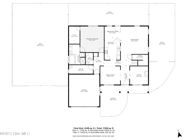 $565,000 | 725 West Baltimore Avenue, Pinebluff, NC 28373