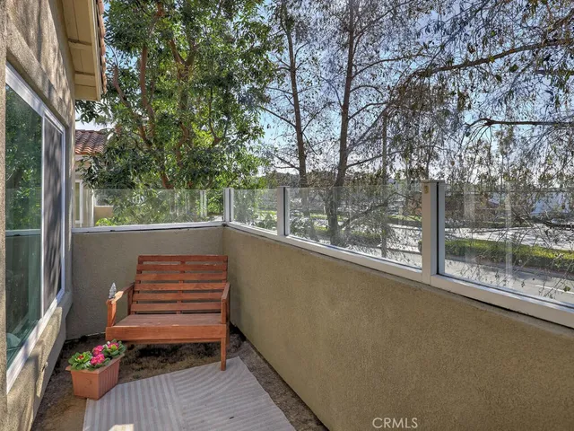 a view of outdoor space and deck