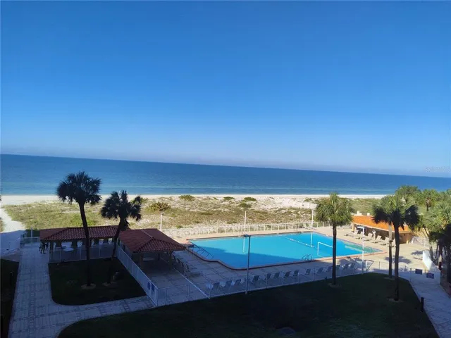 a view of an ocean from a balcony