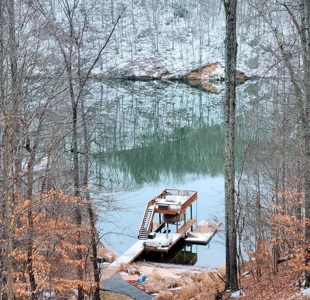 1851 Morris Road Goodview, VA 24095 - Photo 50 of 51 a view of a lake with sitting area