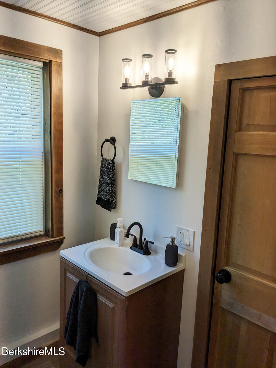 1430 Old Rte 9 Windsor, MA 01270 - Photo 14 of 24 a bathroom with a sink and a mirror