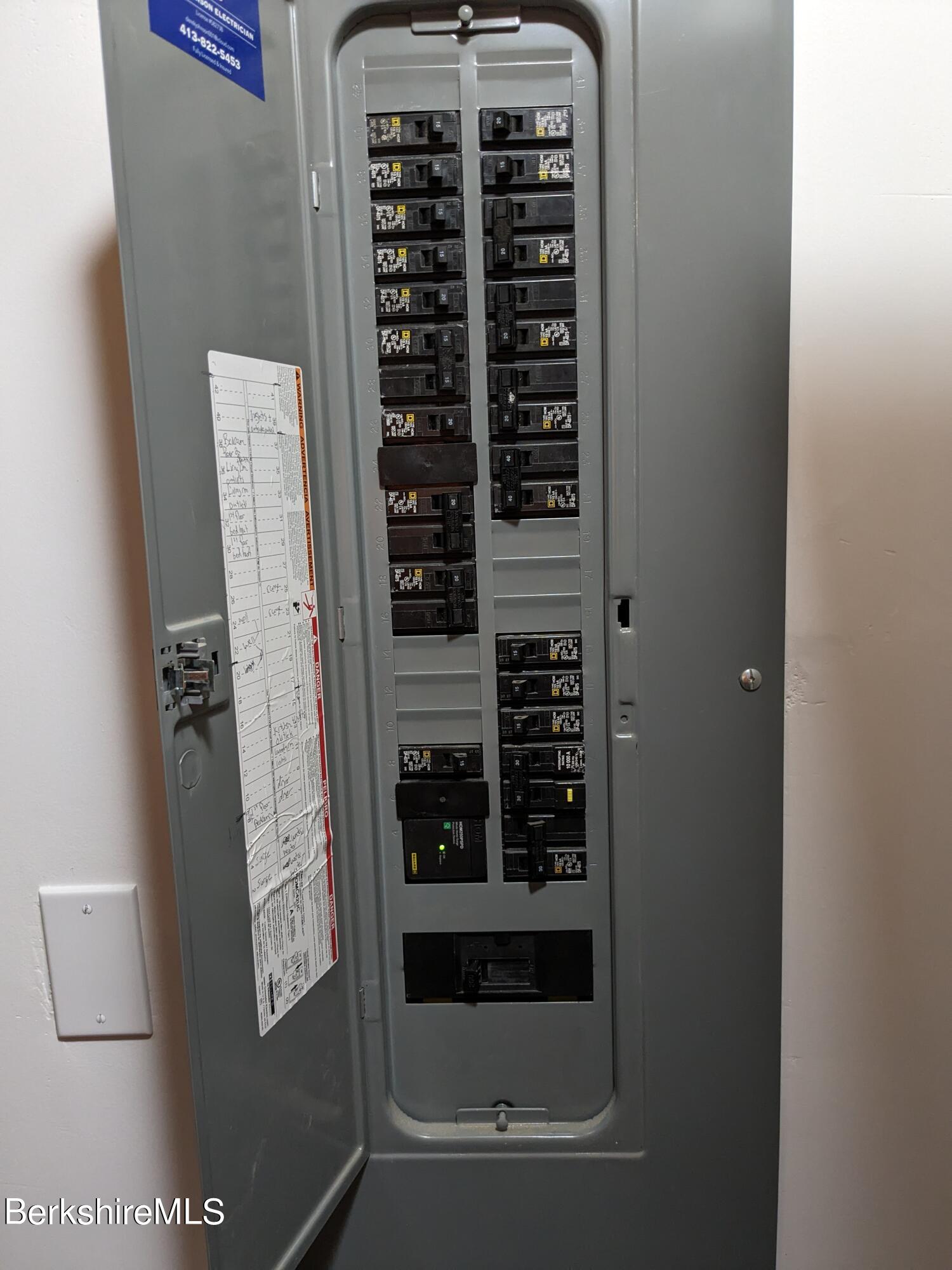 1430 Old Rte 9 Windsor, MA 01270 - Photo 22 of 24 a close up view of electric board