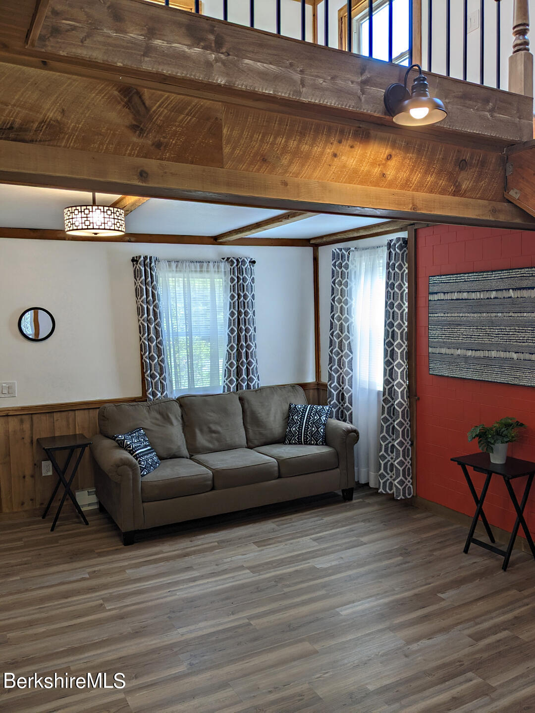 1430 Old Rte 9 Windsor, MA 01270 - Photo 5 of 24 a living room with furniture and a wooden floor