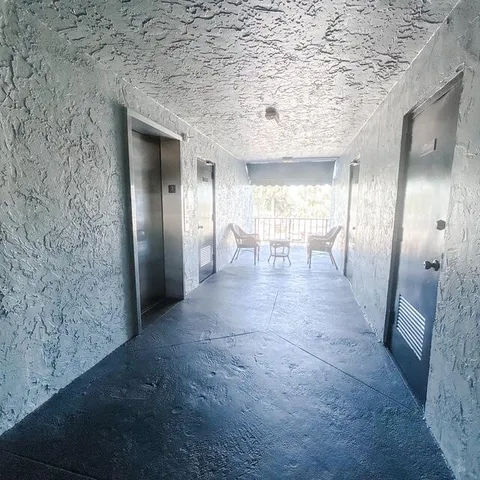 a view of livingroom with a hallway