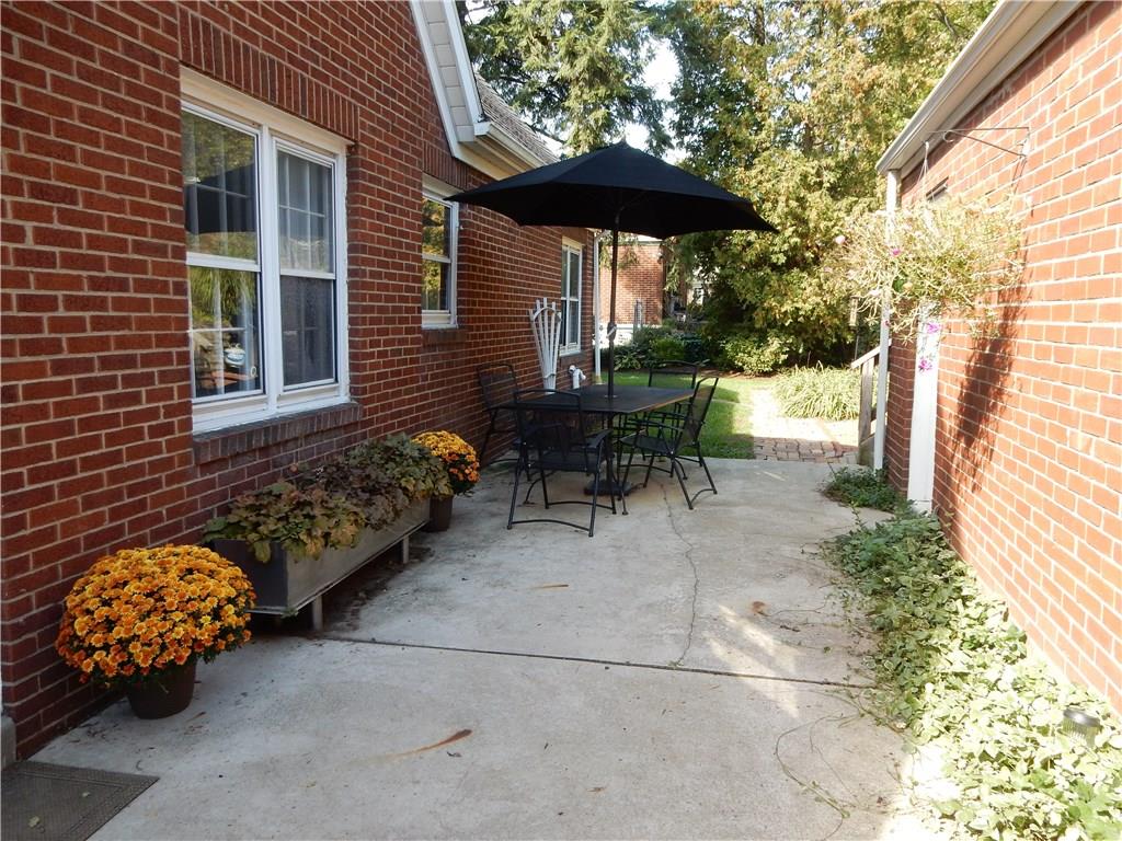 327 McClelland Road Canonsburg, PA 15317 - Photo 3 of 25 Here is part of the amazing patio area. The gardens are perfect for the flower enthusiast.