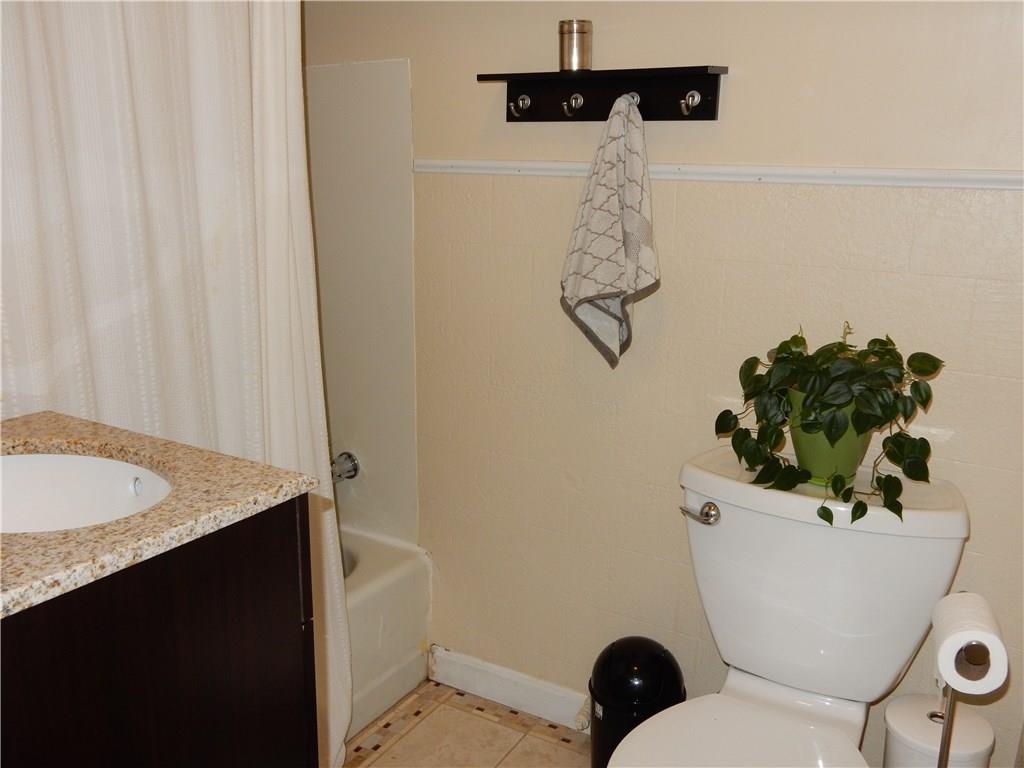 327 McClelland Road Canonsburg, PA 15317 - Photo 22 of 25 Here is the upstairs full bath with a new vanity