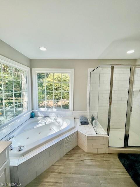 6103 Trotter Ridge Road Summerfield, NC 27358 - Photo 19 of 34 Primary bath with whirlpool tub and separate shower