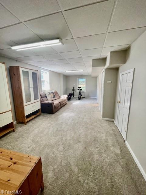 6103 Trotter Ridge Road Summerfield, NC 27358 - Photo 28 of 34 Basement with new carpeting