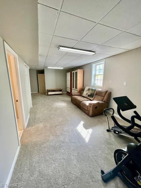 6103 Trotter Ridge Road Summerfield, NC 27358 - Photo 29 of 34 View of basement with half bath to the left.