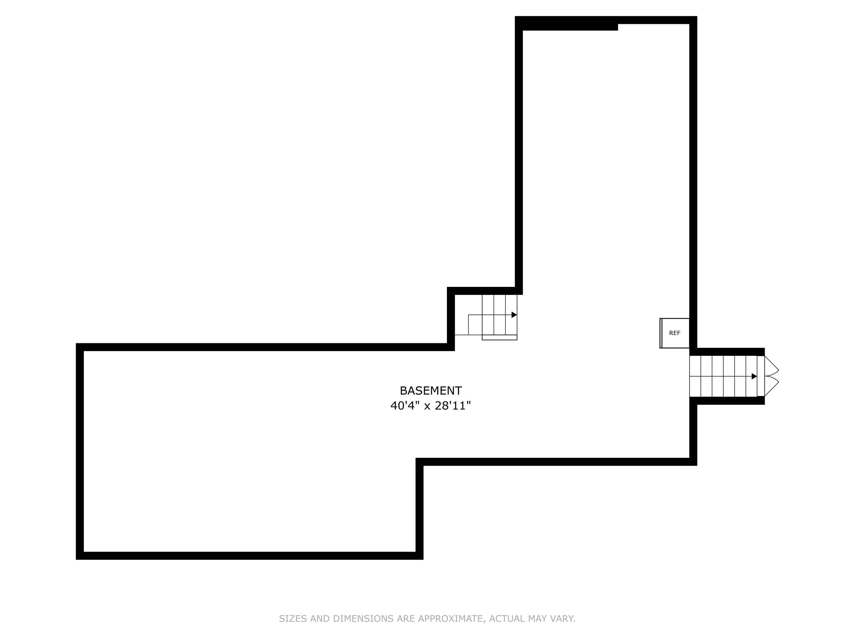 236 Ferry Road Saco, ME 04072 - Photo 39 of 39 Basement - Floor Plan