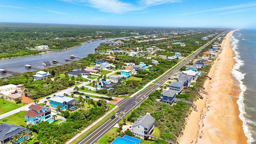 3073 Painters Walk Flagler Beach, FL 32136 - Photo 6 of 66 an aerial view of residential houses with outdoor space