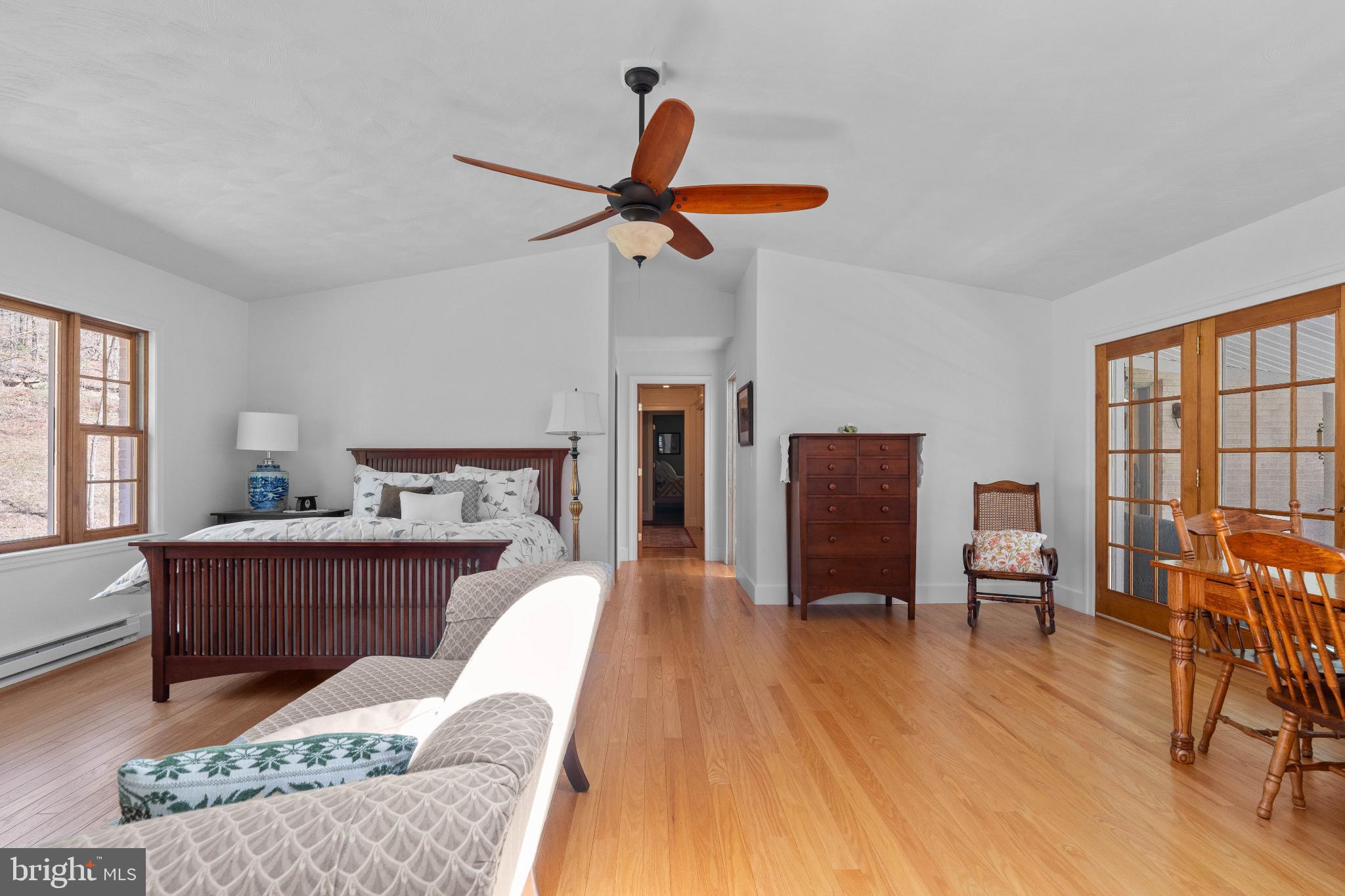 1036 Ulrich Road Julian, PA 16844 - Photo 24 of 40 Master Bedroom with Hardwood floors
