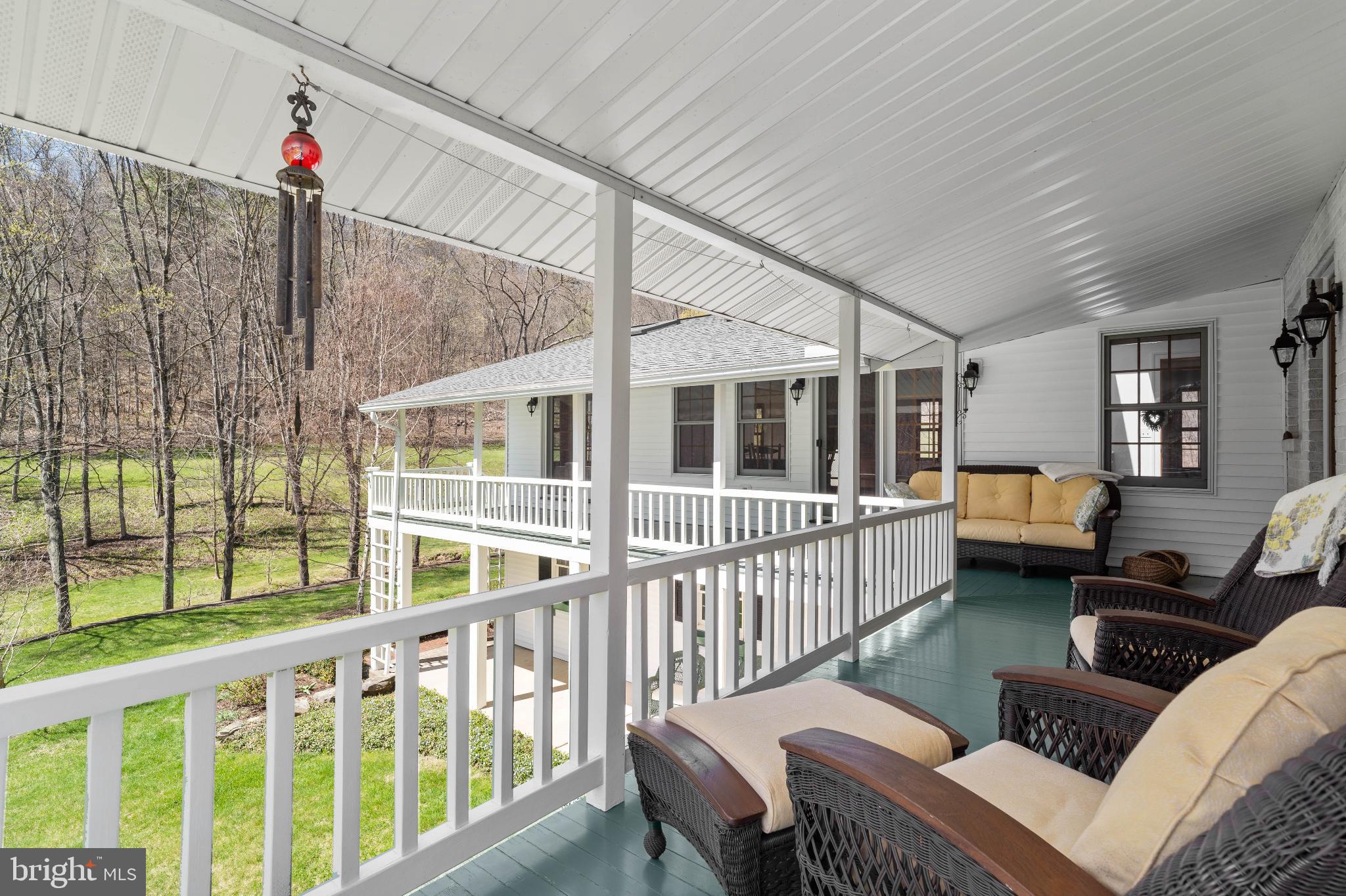 1036 Ulrich Road Julian, PA 16844 - Photo 35 of 40 Enjoy the views from - & back & LL Porch & balcony