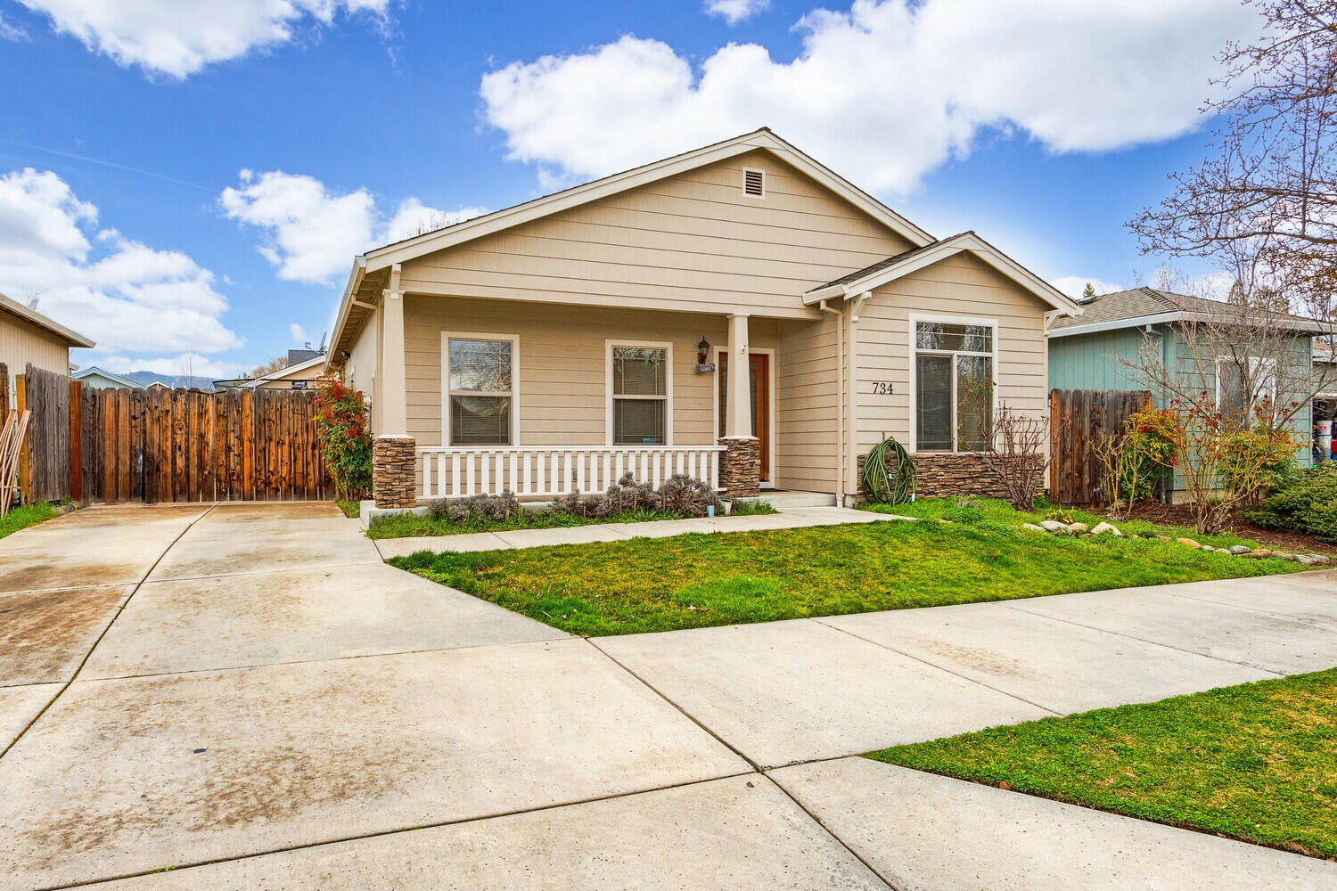 734 South Haskell Street Central Point, OR 97502 - Photo 1 of 29 Gated driveway provides a larger backyard and great privacy