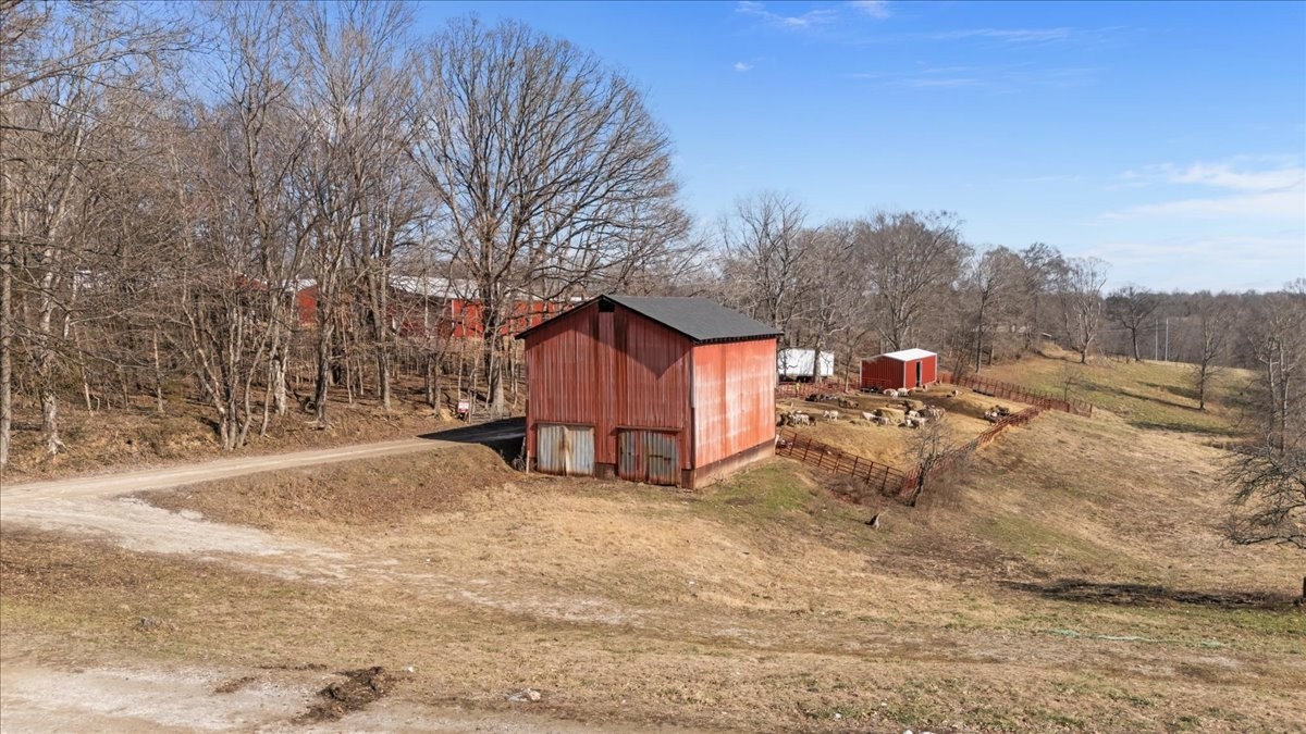 1429 Hunley Branch Road Charlotte, TN 37036 - Photo 34 of 51 a view of a yard with a large tree