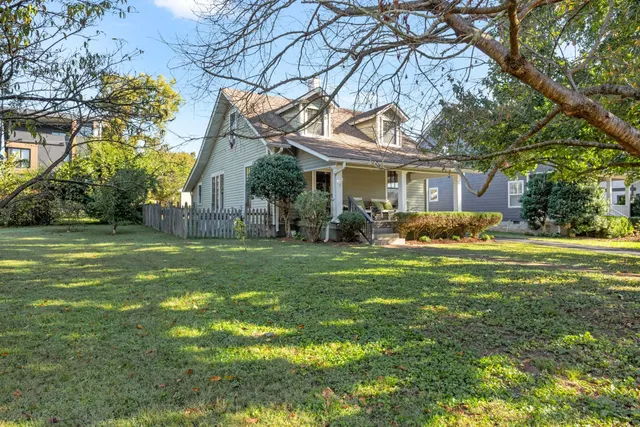 a front view of house with yard