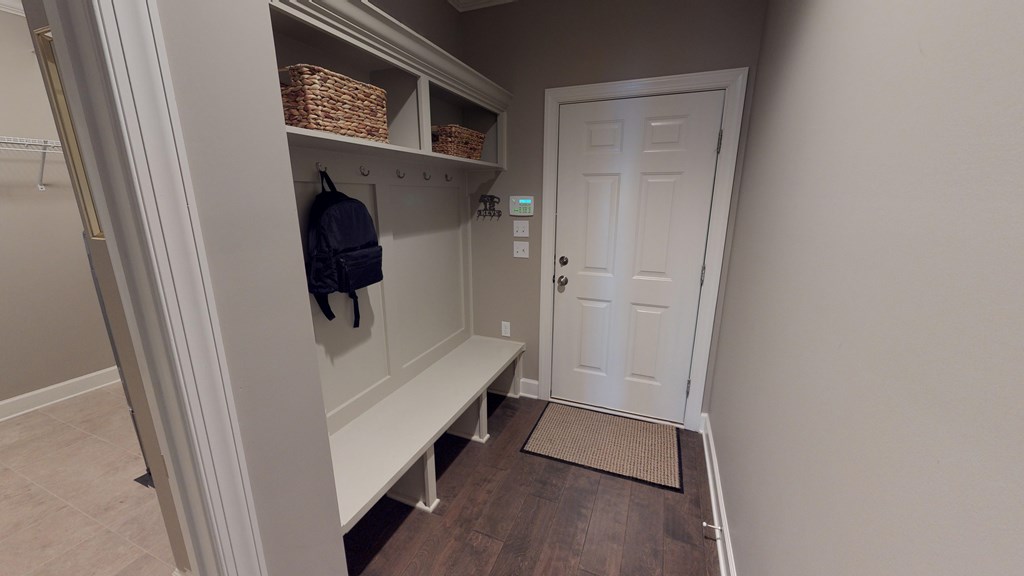 311 Cotton Ridge Lane Dothan, AL 36301 - Photo 23 of 36 Mud Room Bench off 2 Car Garage