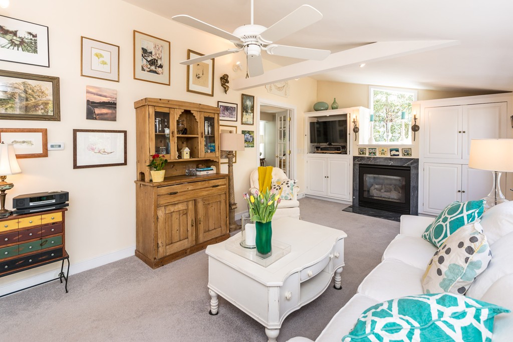 51 Deep Run Cohasset, MA 02025 - Photo 13 of 30 a living room with furniture and a fireplace