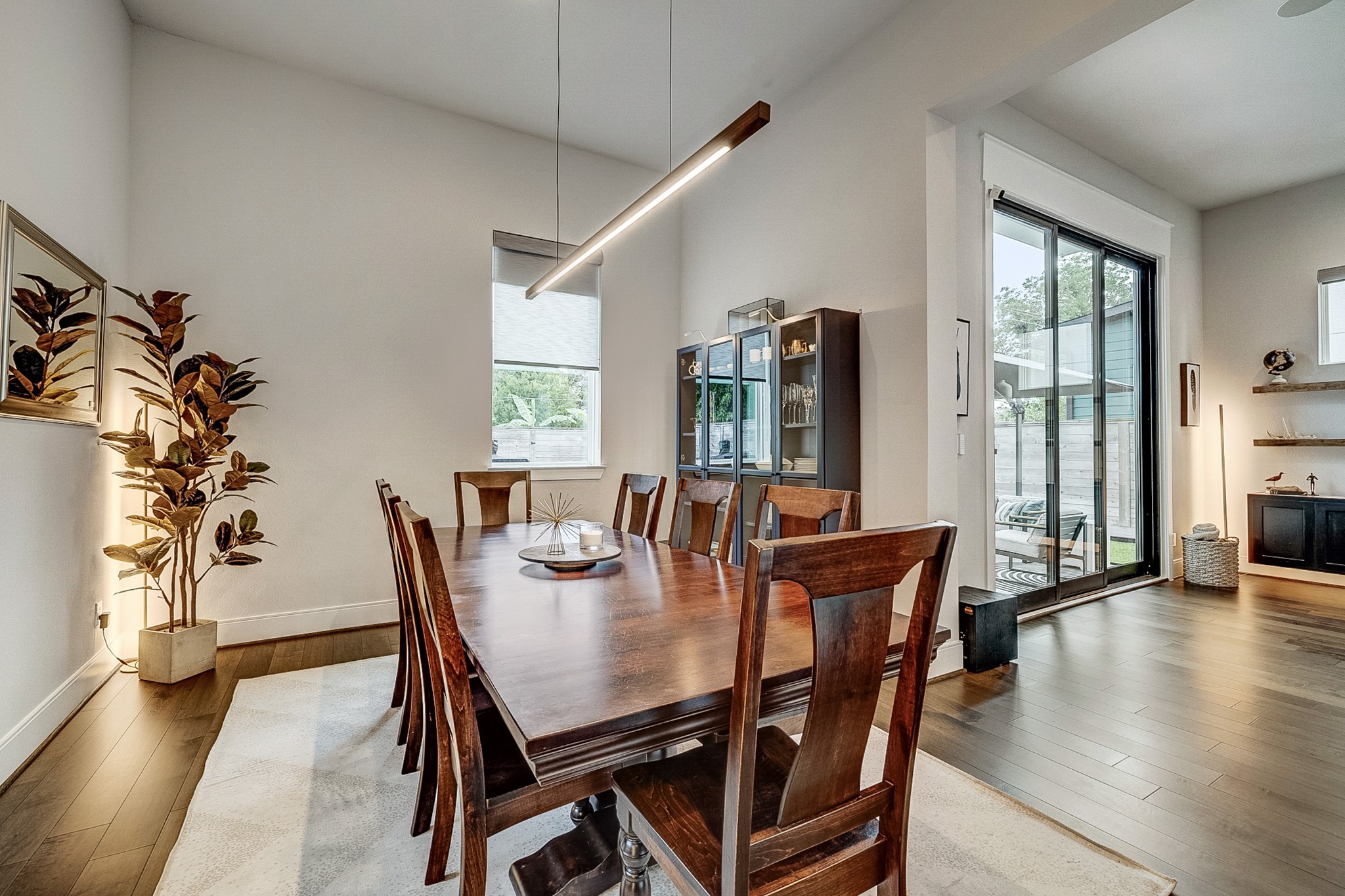 3306 Cardinal Crest Lane Houston, TX 77080 - Photo 23 of 50 a dining room with furniture window and wooden floor