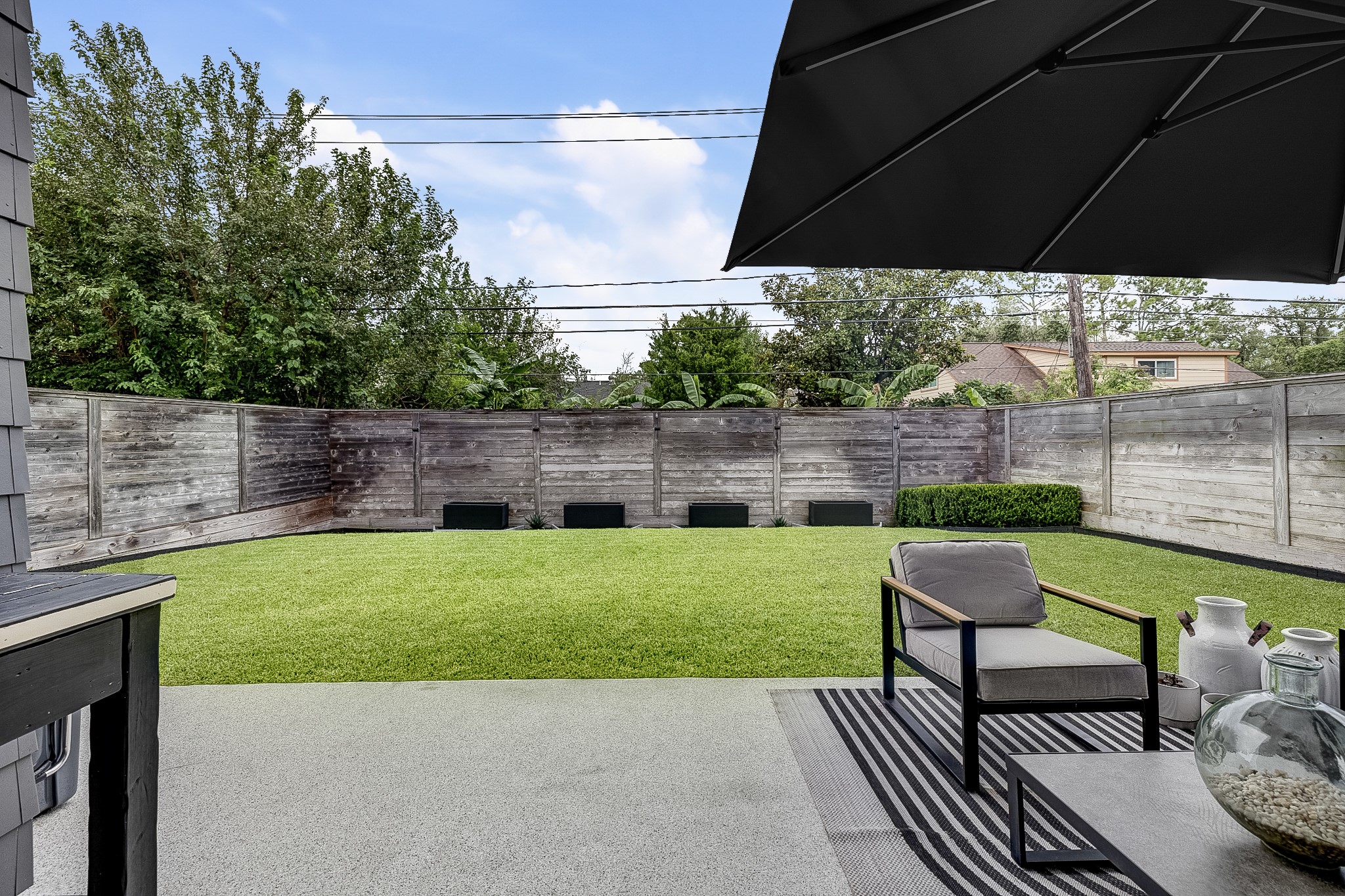 3306 Cardinal Crest Lane Houston, TX 77080 - Photo 50 of 50 a view of a backyard with sitting area