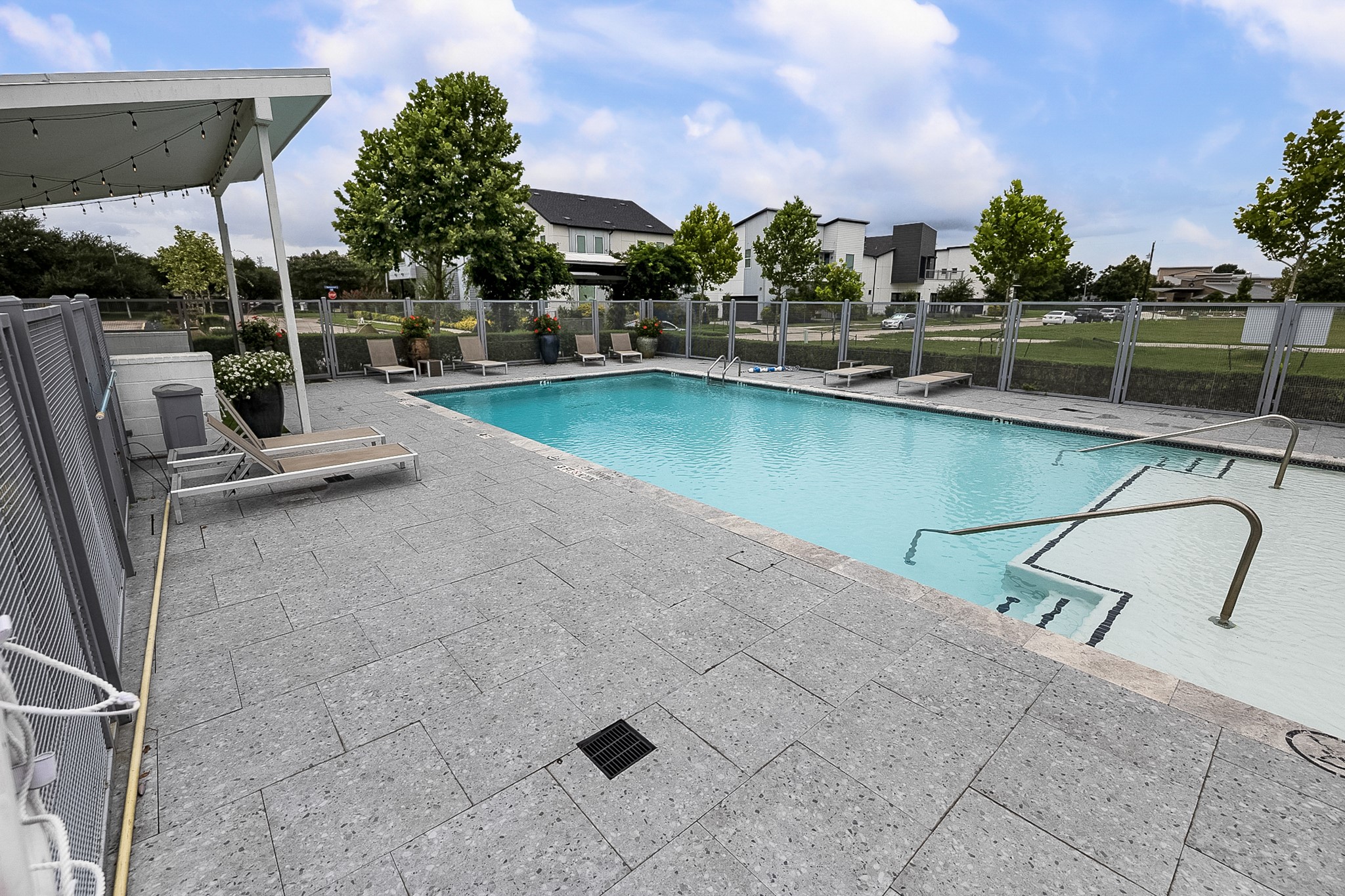 3306 Cardinal Crest Lane Houston, TX 77080 - Photo 7 of 50 a view of a swimming pool with a patio