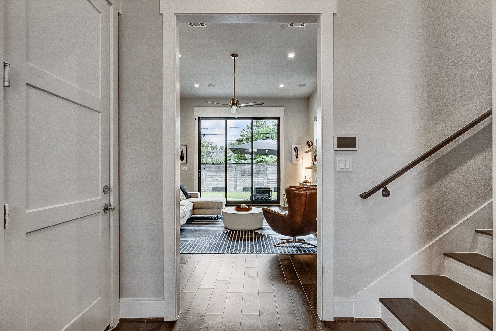 3306 Cardinal Crest Lane Houston, TX 77080 - Photo 10 of 50 a living room with furniture and a large window