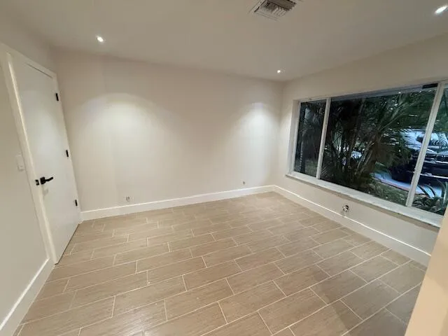 a view of empty room