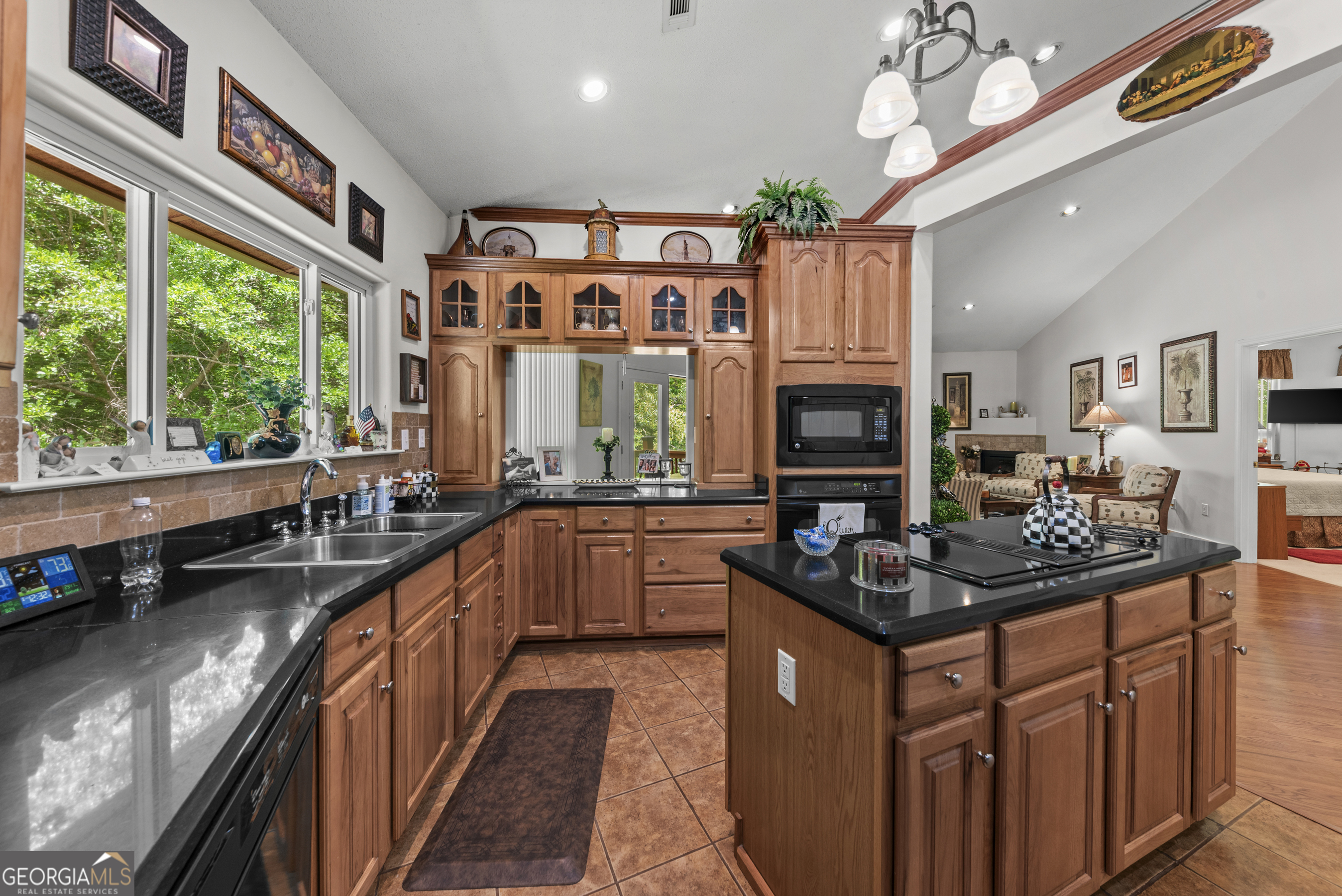 1170 Cedar Grove Road Buckhead, GA 30625 - Photo 9 of 51 a kitchen with stainless steel appliances granite countertop a stove and a refrigerator