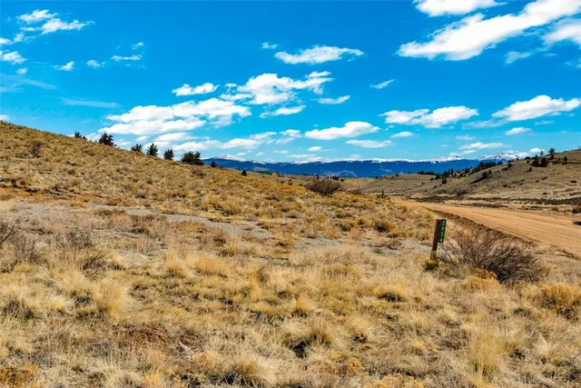 a view of a yard with wooden fence