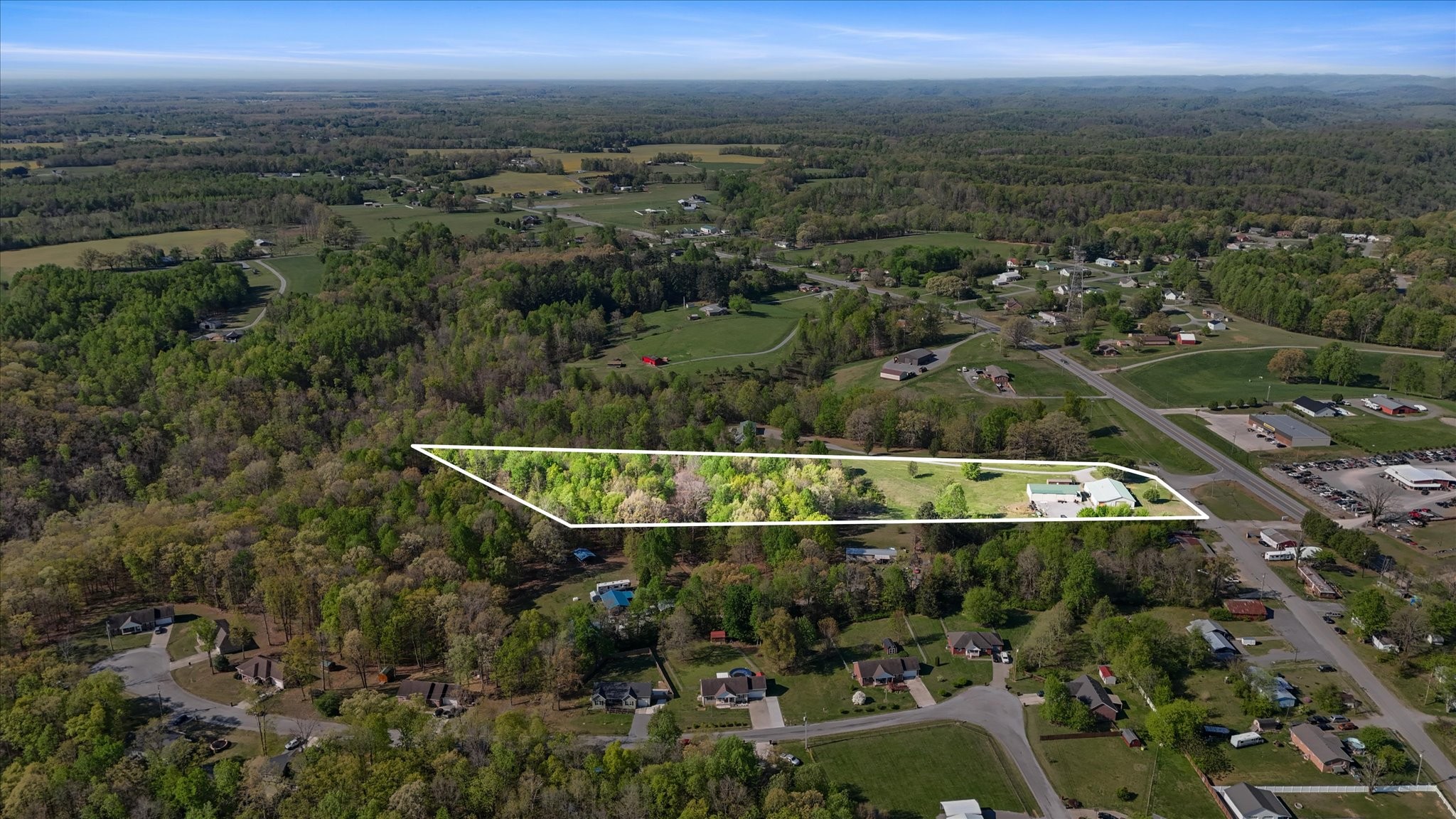 951 Pelham Road Woodbury, TN 37190 - Photo 15 of 15 an aerial view of a house