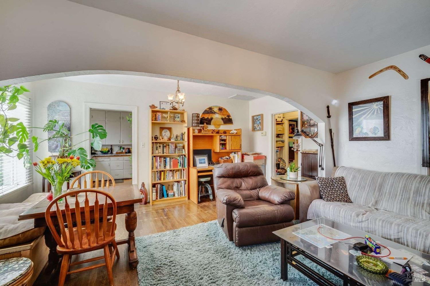 3160 Sunridge Drive Santa Rosa, CA 95404 - Photo 23 of 45 a living room with furniture and wooden floor