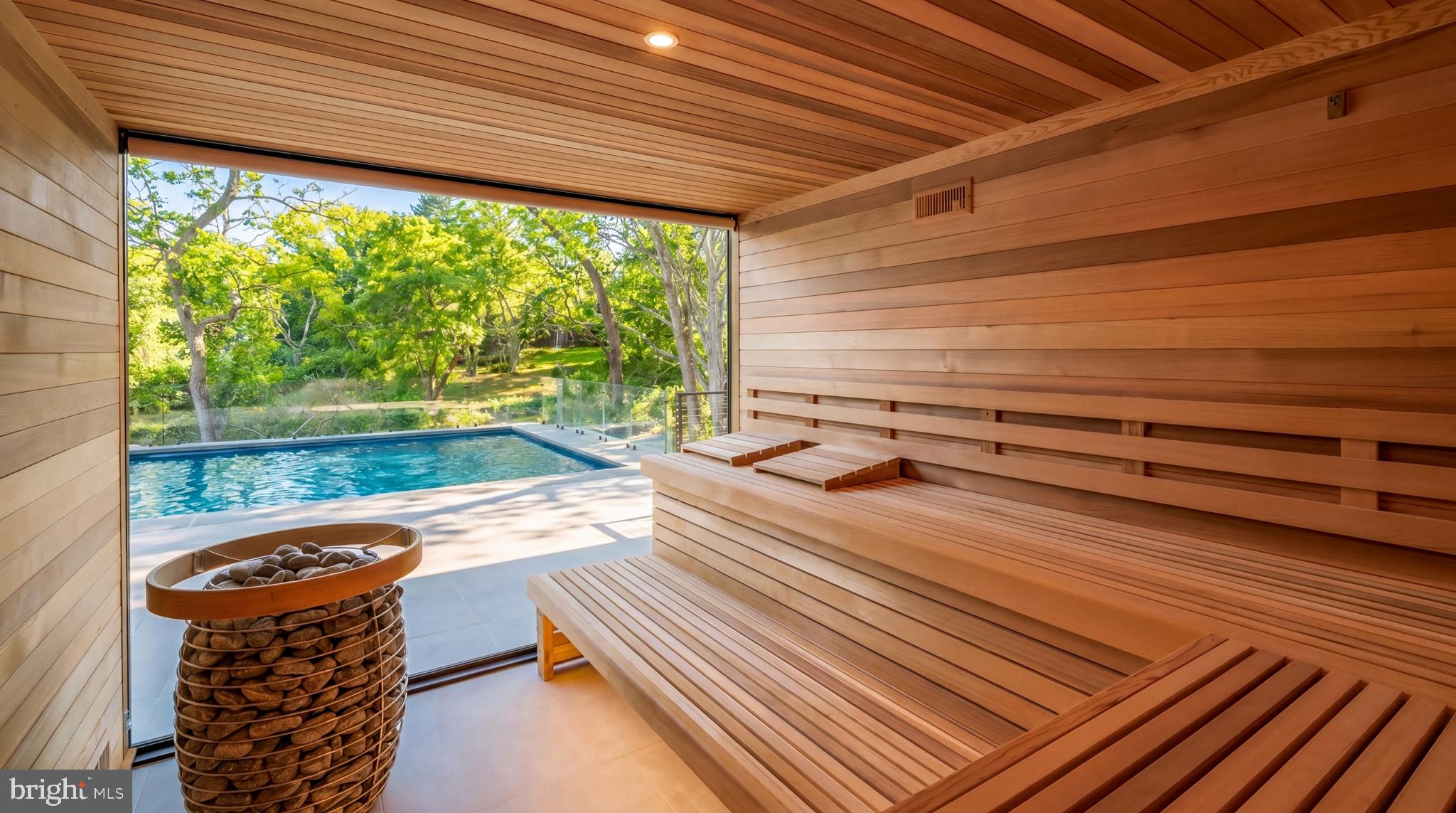 2676 Chain Bridge Road Northwest Washington, DC 20016 - Photo 41 of 50 Spa Bath with Sauna and Steam Shower