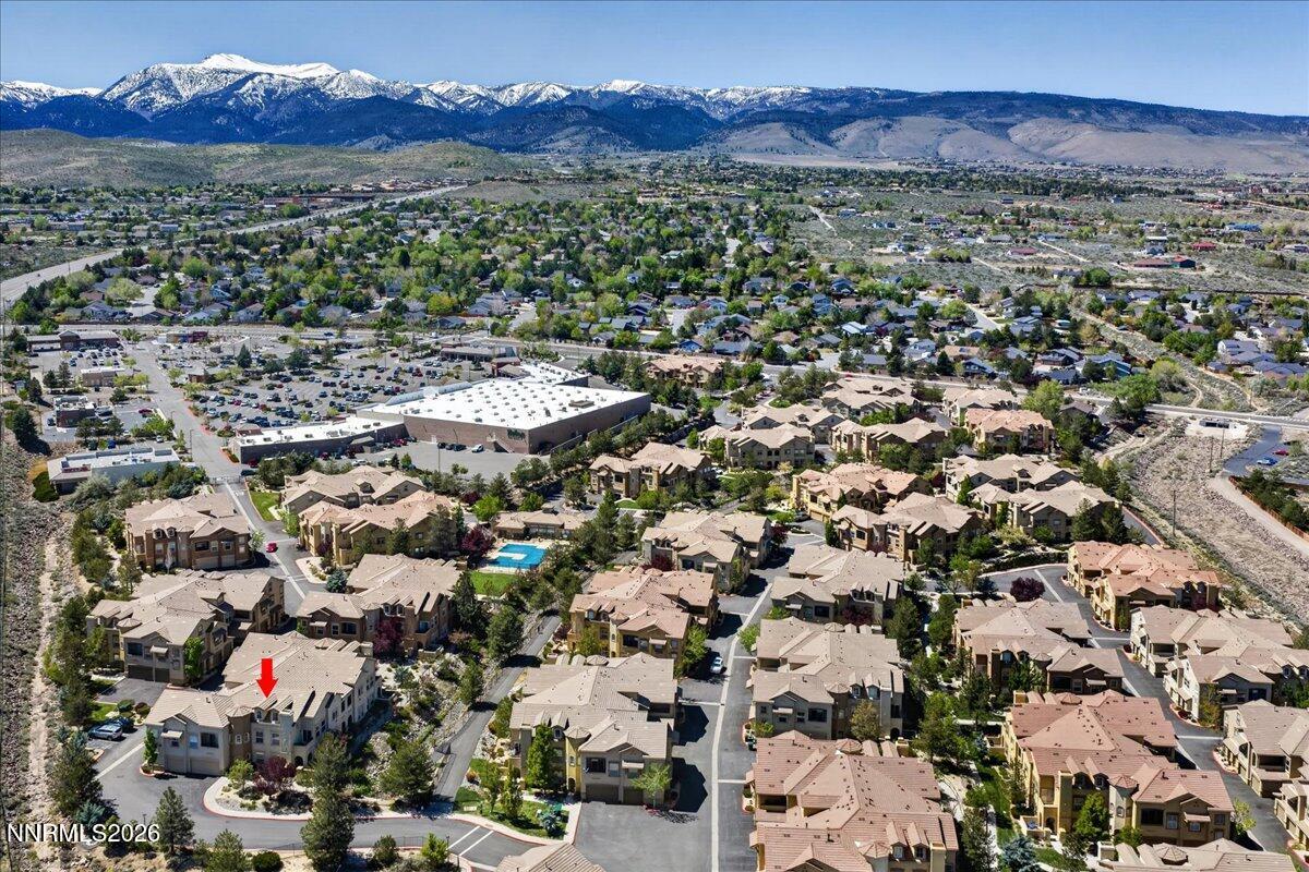 17000 Wedge Parkway, Unit 1525 Reno, NV 89511 - Photo 41 of 42 an aerial view of residential house with an outdoor space