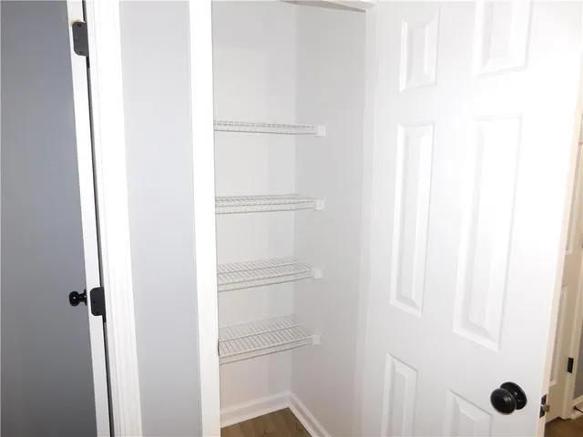 a view of walk in closet