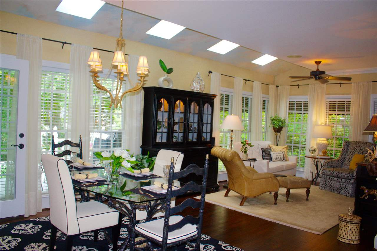 8108 Windsor Ridge Drive Raleigh, NC 27615 - Photo 19 of 25 View of the morning room and the breakfast area from the open kitchen. Morning Room