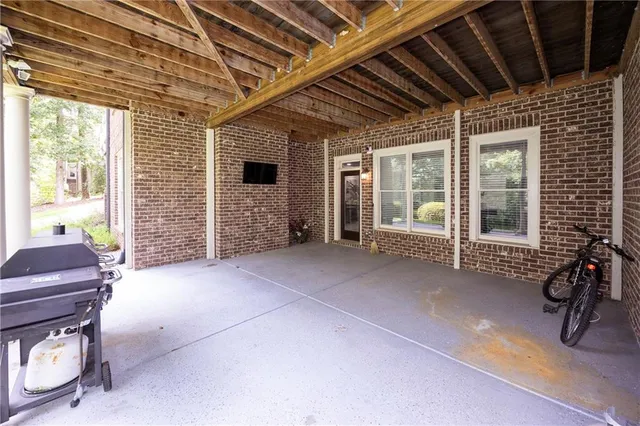 a view of livingroom with furniture and staircase