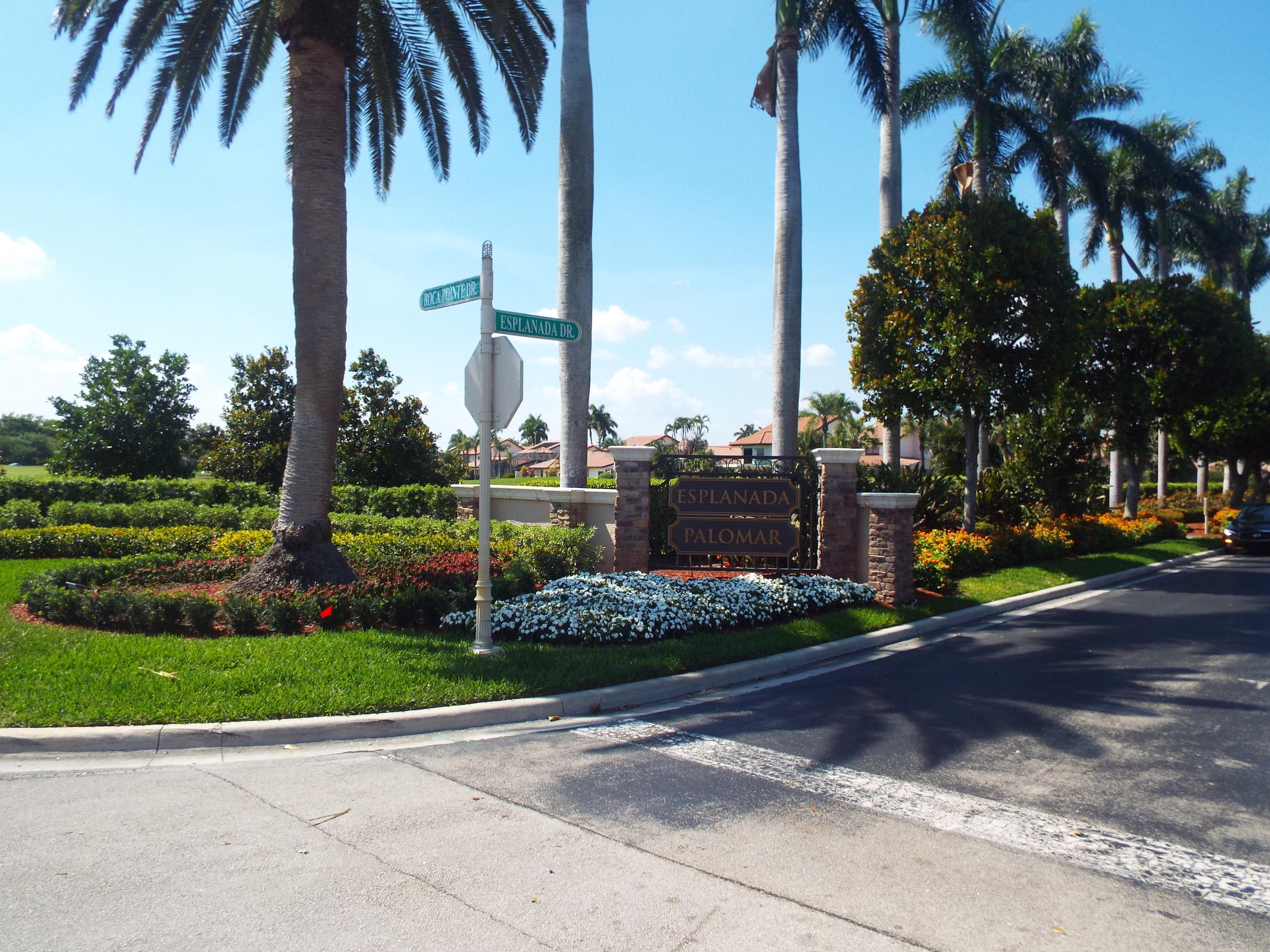 7248 Via Palomar Boca Raton, FL 33433 - Photo 24 of 48 Subdivision Entrance