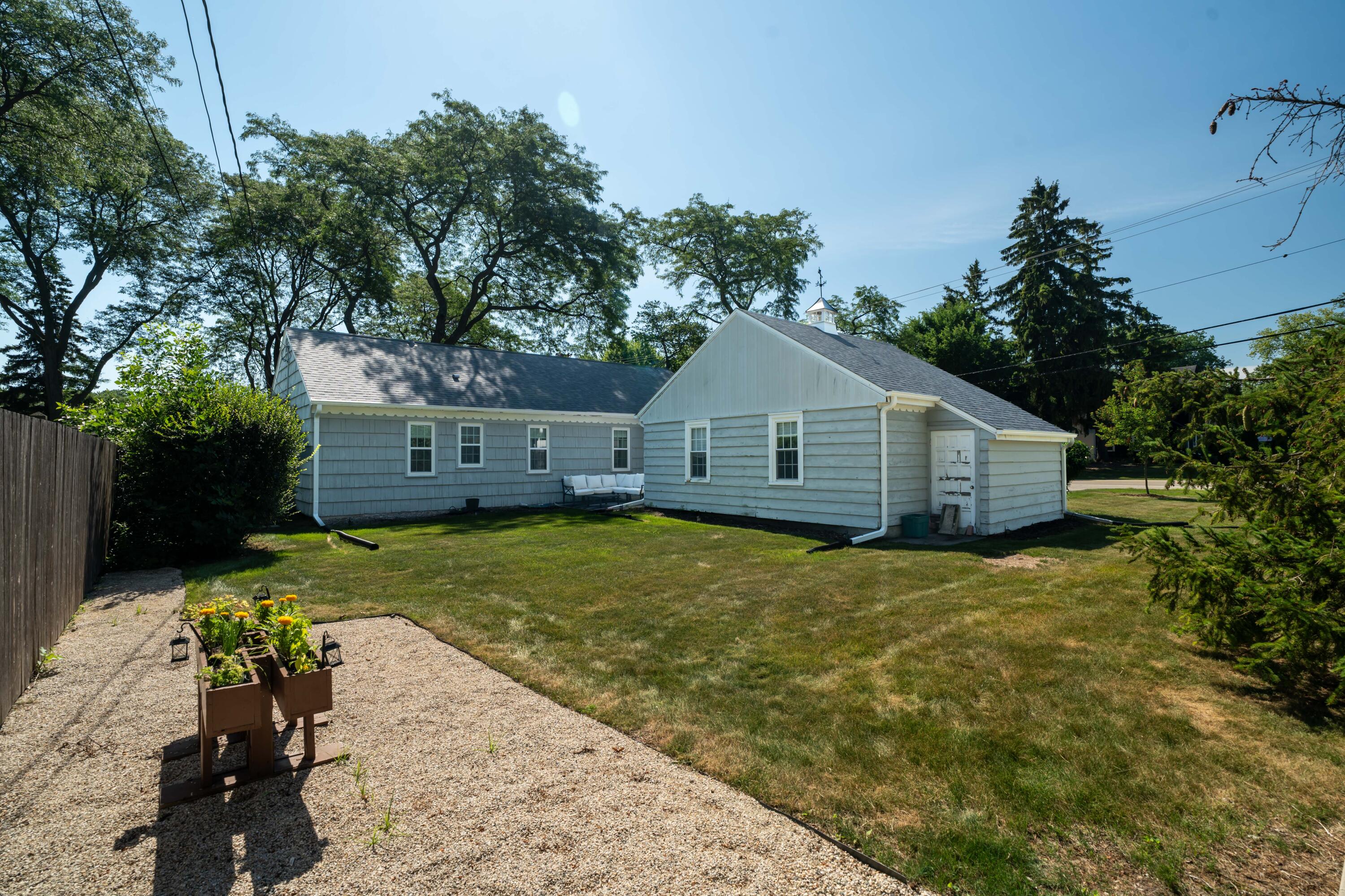 7603 North Fairchild Road Fox Point, WI 53217 - Photo 14 of 18 Private Patio and Garden Area