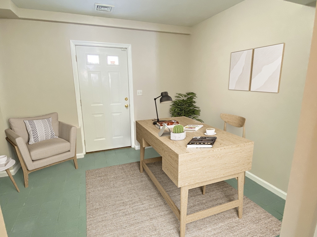985 Trapelo Road, Unit 6 Waltham, MA 02452 - Photo 11 of 14 a view of livingroom with furniture and wooden floor