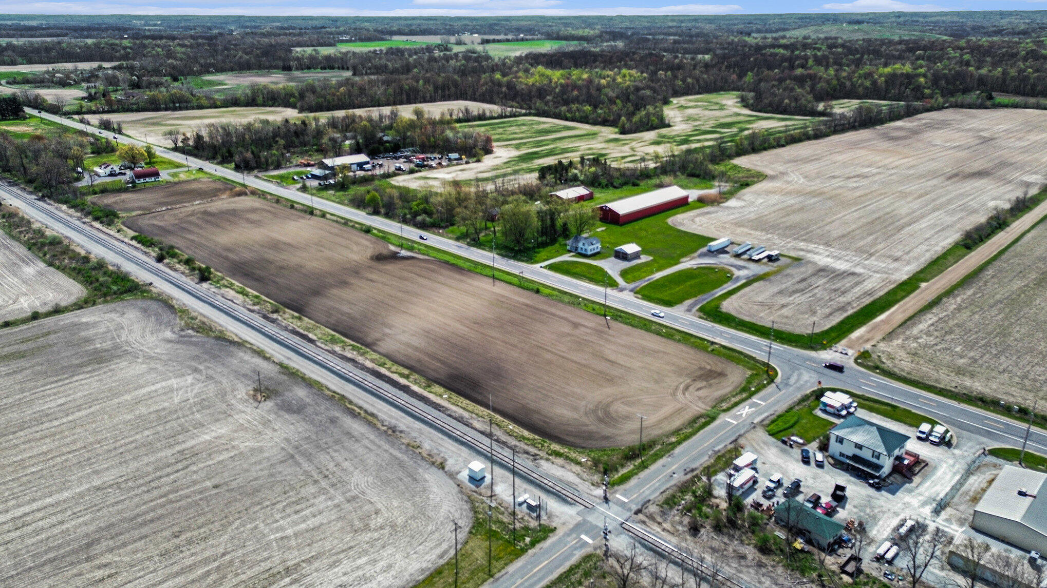 17567 A Lakeside Road Three Oaks, MI 49128 - Photo 8 of 8 Drone Photo