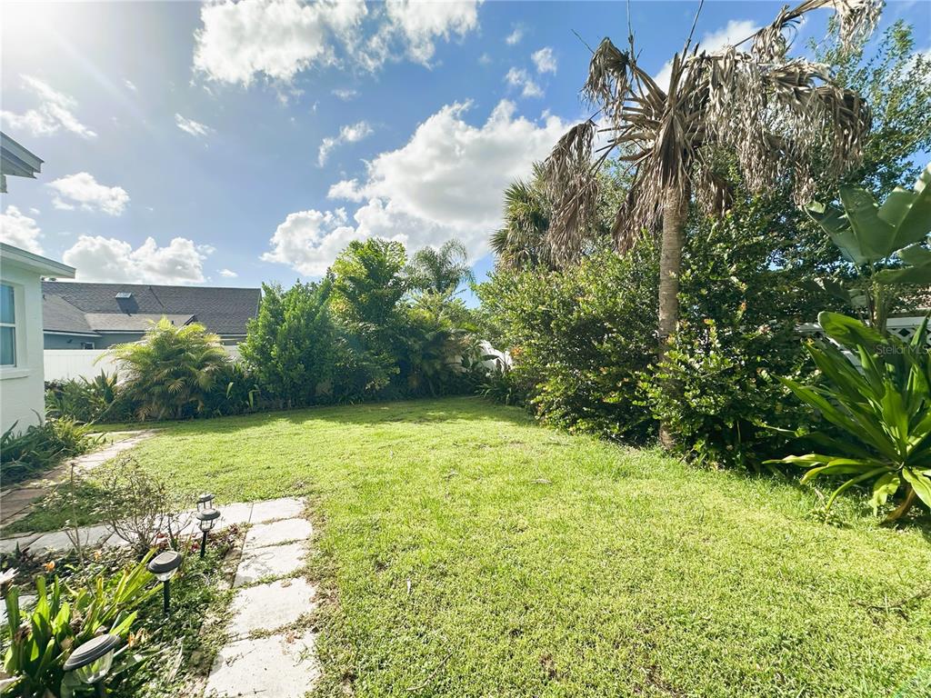 700 Castillo Place St. Cloud, FL 34769 - Photo 34 of 43 a view of a yard with plants and large trees