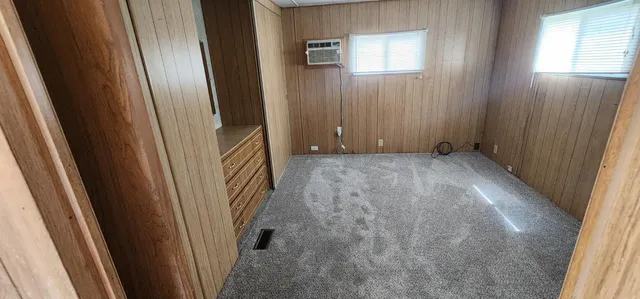 a view of an front door