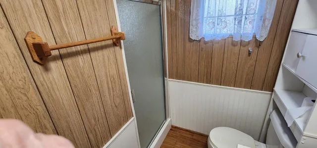 a bathroom with a sink and toilet