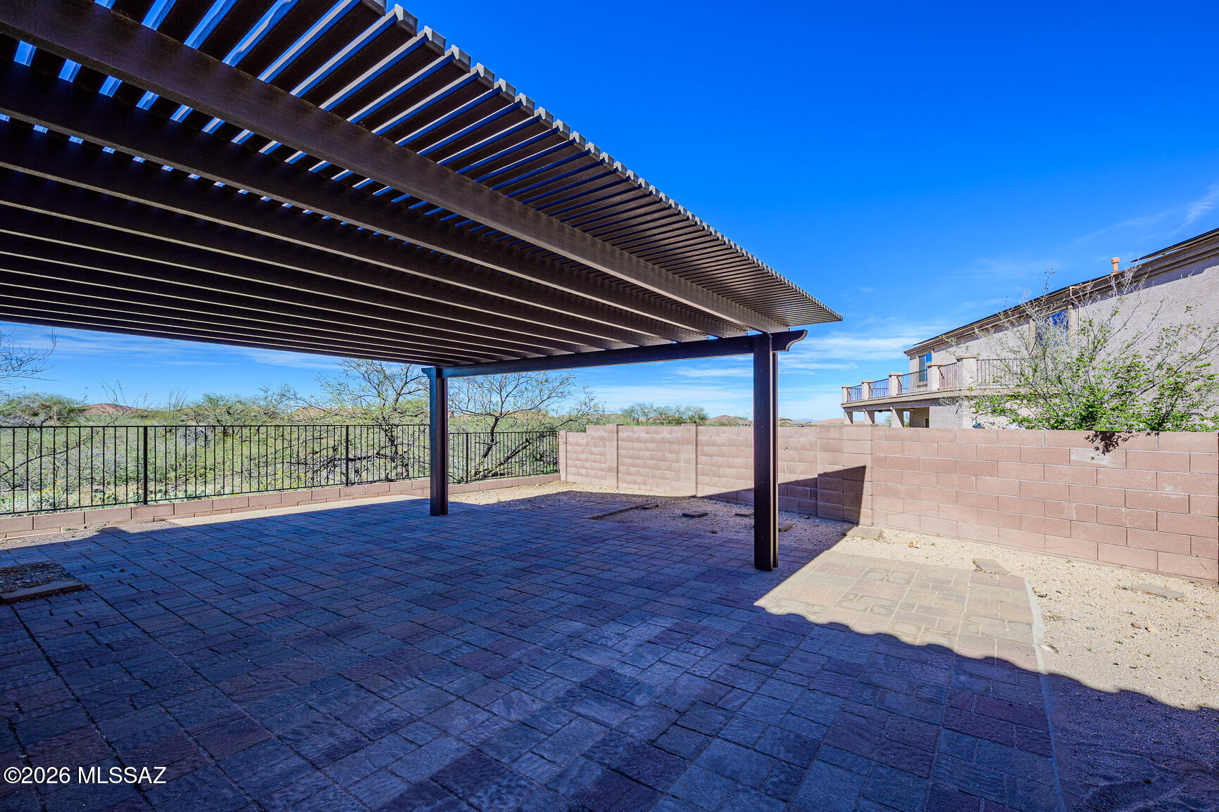 728 South Porter Routh Place Vail, AZ 85641 - Photo 36 of 36 a view of an outdoor space with wooden floor and roof